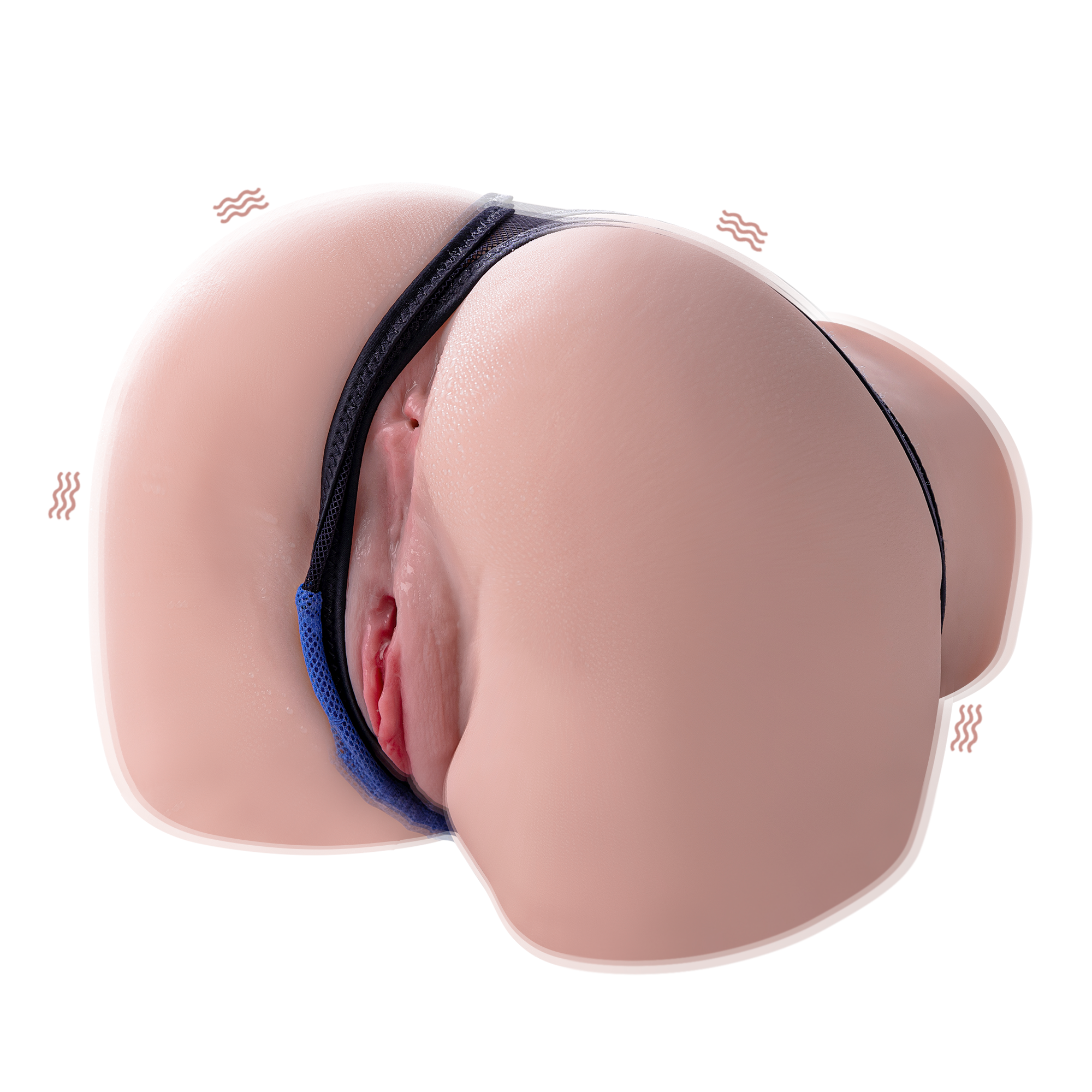 Vagina y culo de muñeca realista Olga con masturbador de tetas de 3,9 kg