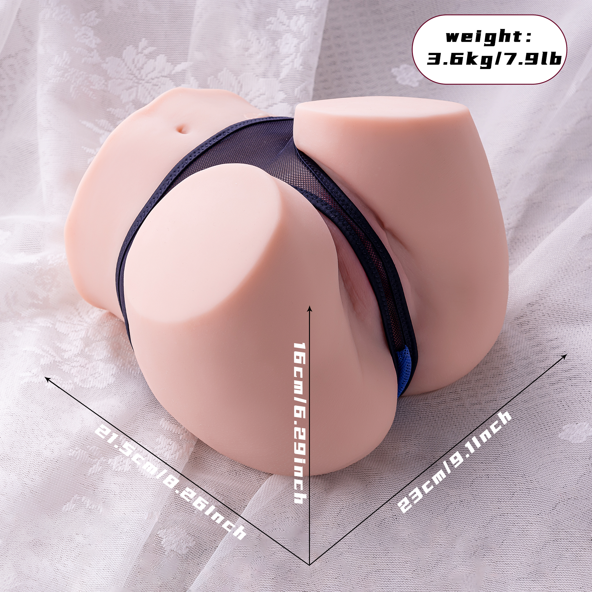 Olga Doll Realistic Vagina and Ass Tits Vibrating Masturbator 8.6lbs