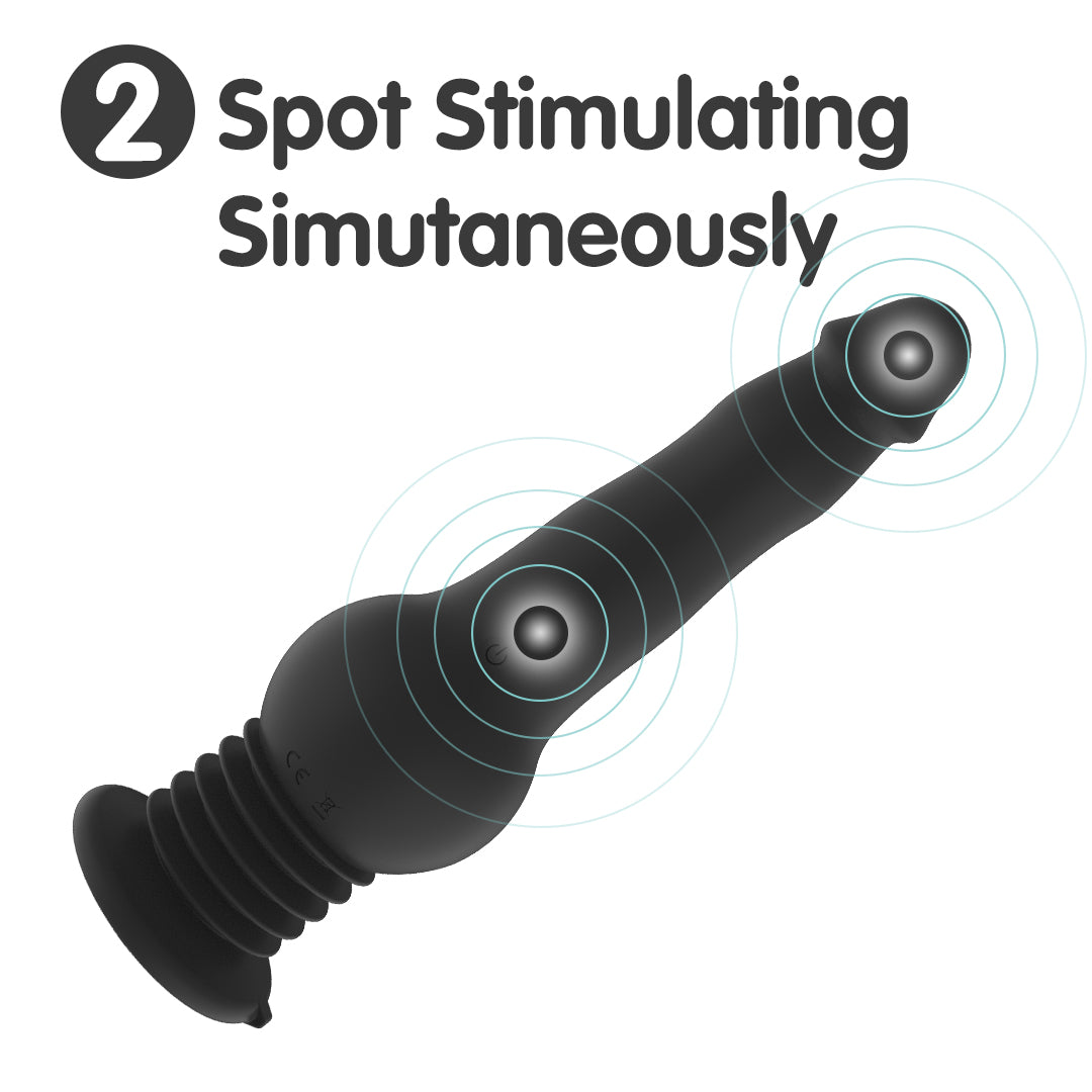 Dominus Dildos Vibradores de Empuje Oscilante