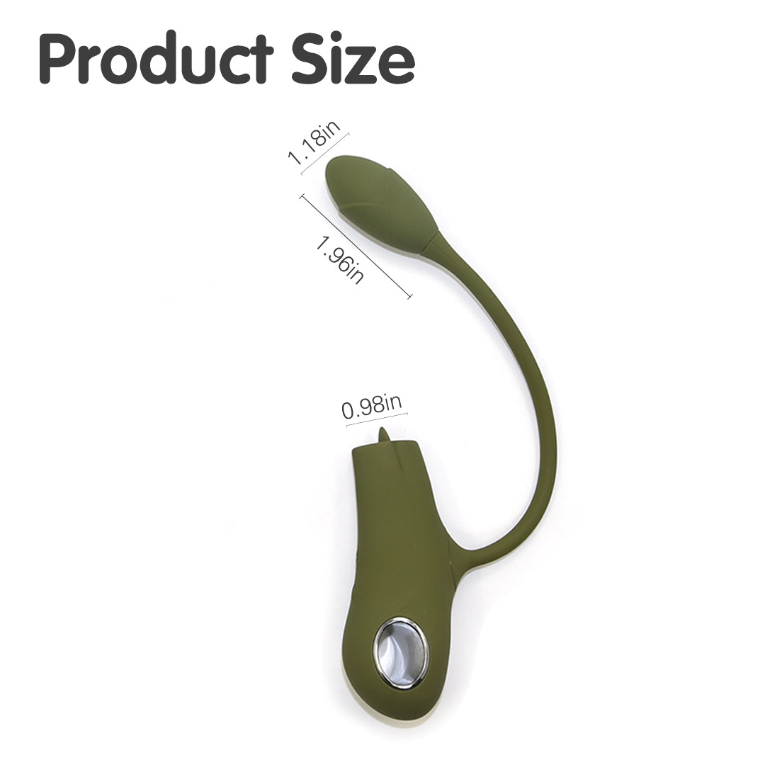 Tongue Licking Vibrator Product Size