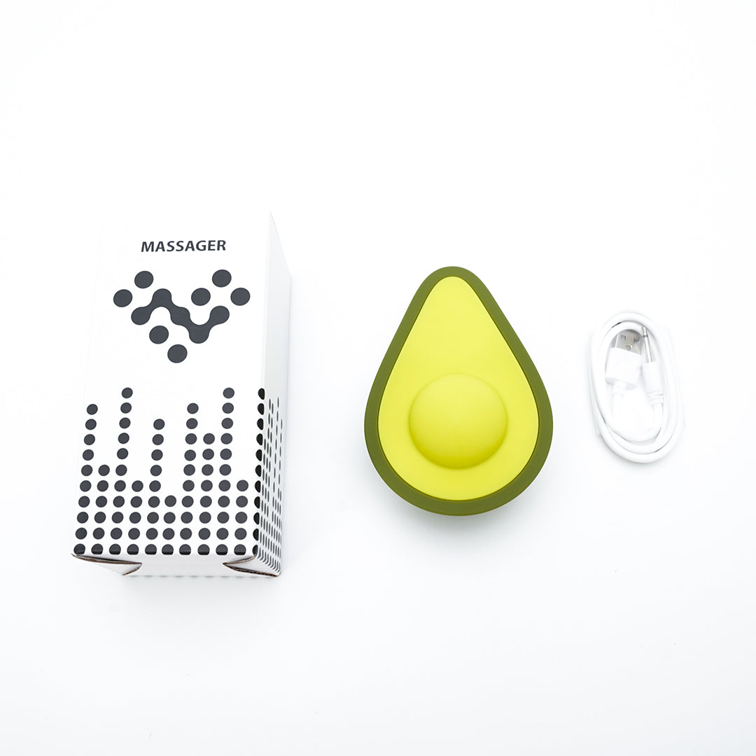 Avocado Love Egg Vibrator with Massager