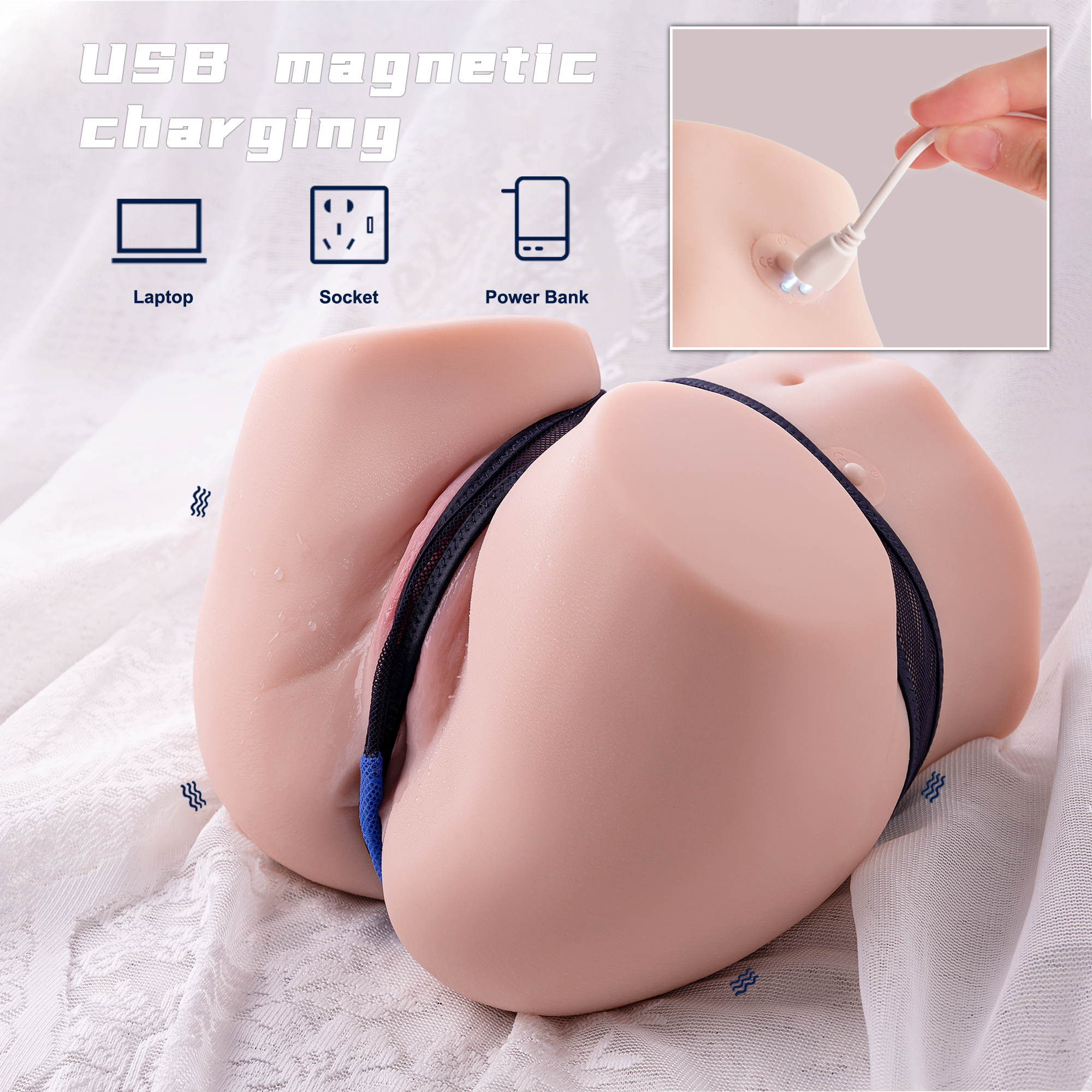 Olga Doll Realistic Vagina and Ass Tits Vibrating Masturbator 8.6lbs