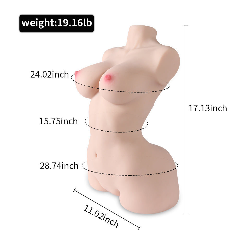 Hermosa doll masturbator measurements