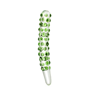 Cucumber Glass Butt Plugs Dildos 8 Inch
