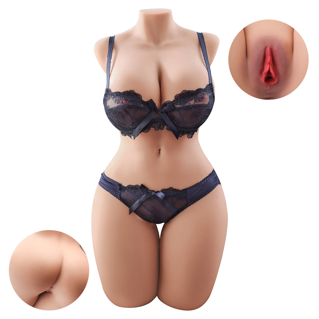 Realistic Mona Doll Masturbator with Big Tits