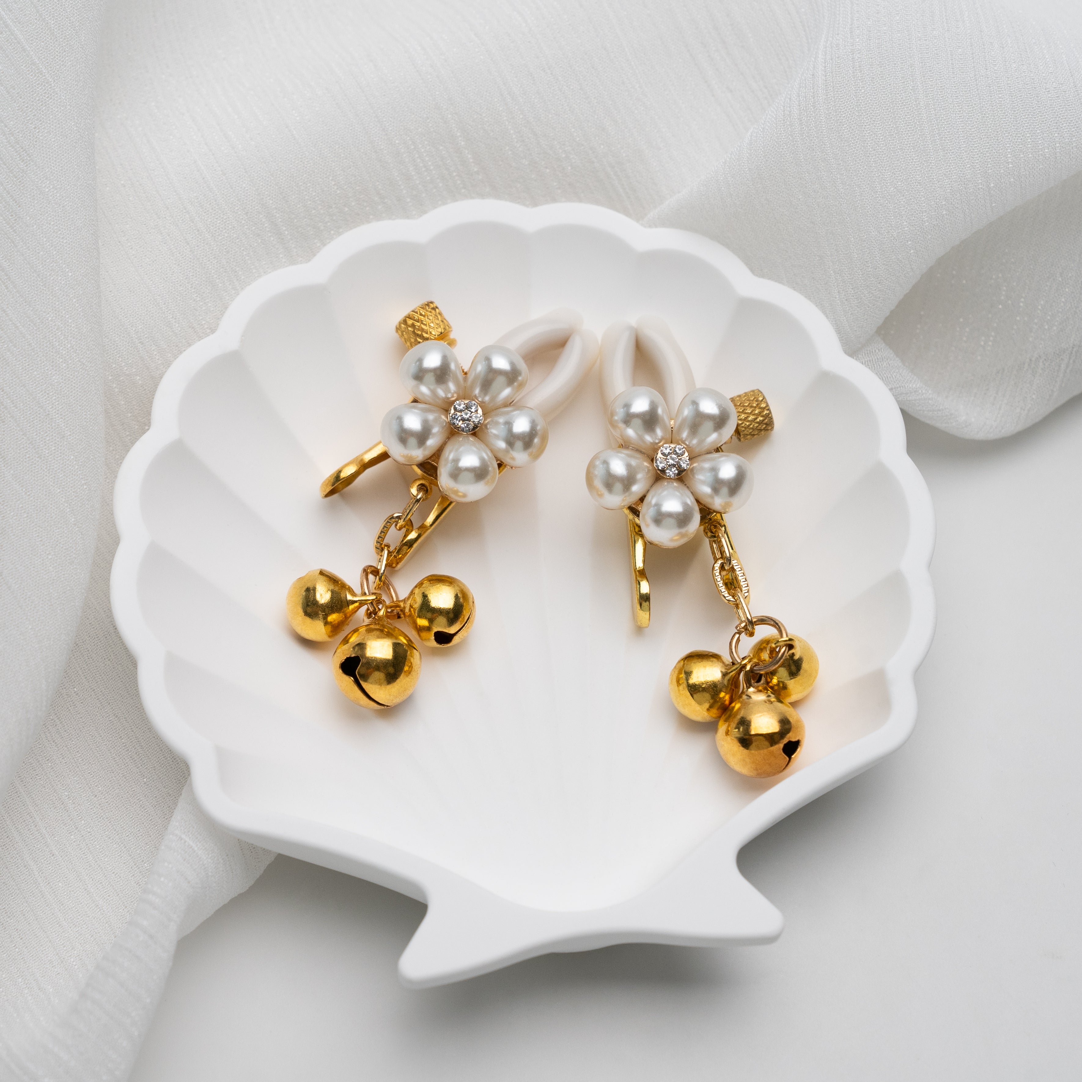 Golden Petal Adjustable Nipple Clamps