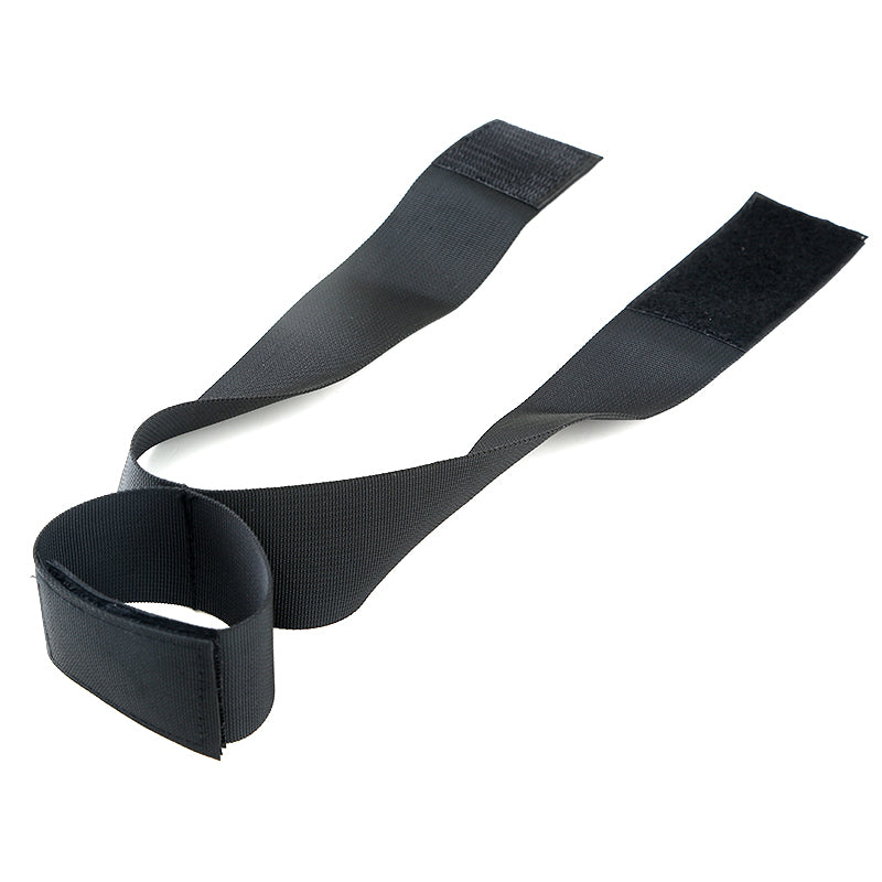 Black leg cuff restraint, soft material, Bad Peach Buddy Restrain