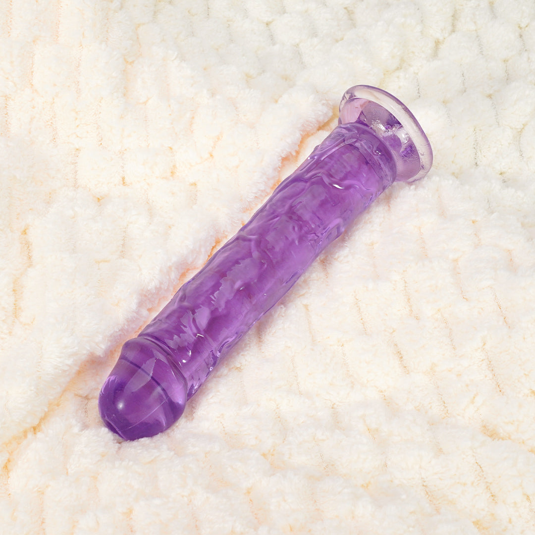 Lesfer Clear Suction Cup Dildo