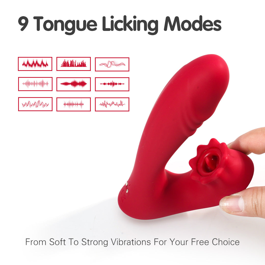 Forest Rain-RCT - Remote Control Clitoral Licking Butterfly Vibrator