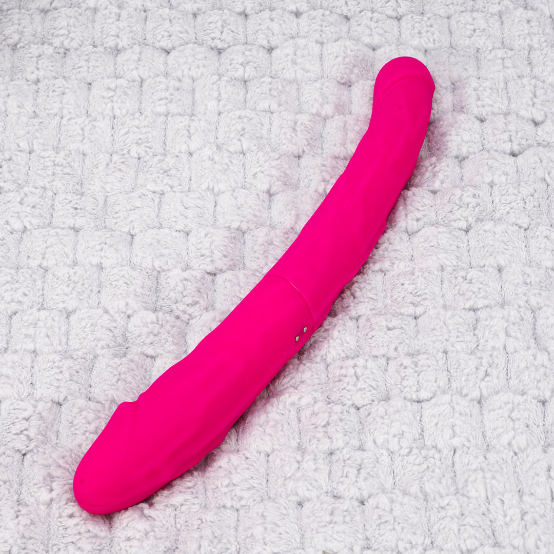 King 3-Double-Ended 12-inch Vibrating Dildo