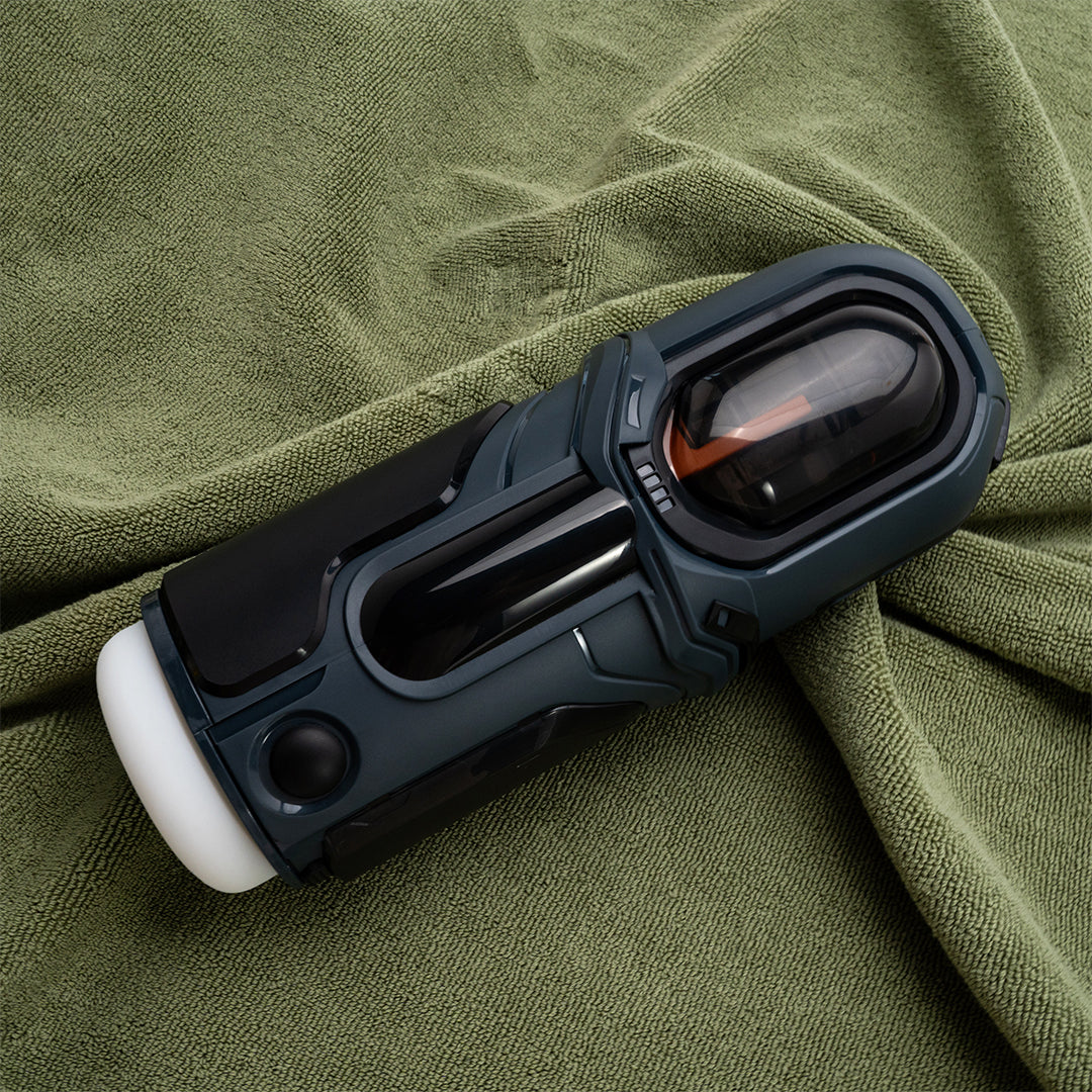 Enchantress Telescopic Vibrating Heated Male Masturbator