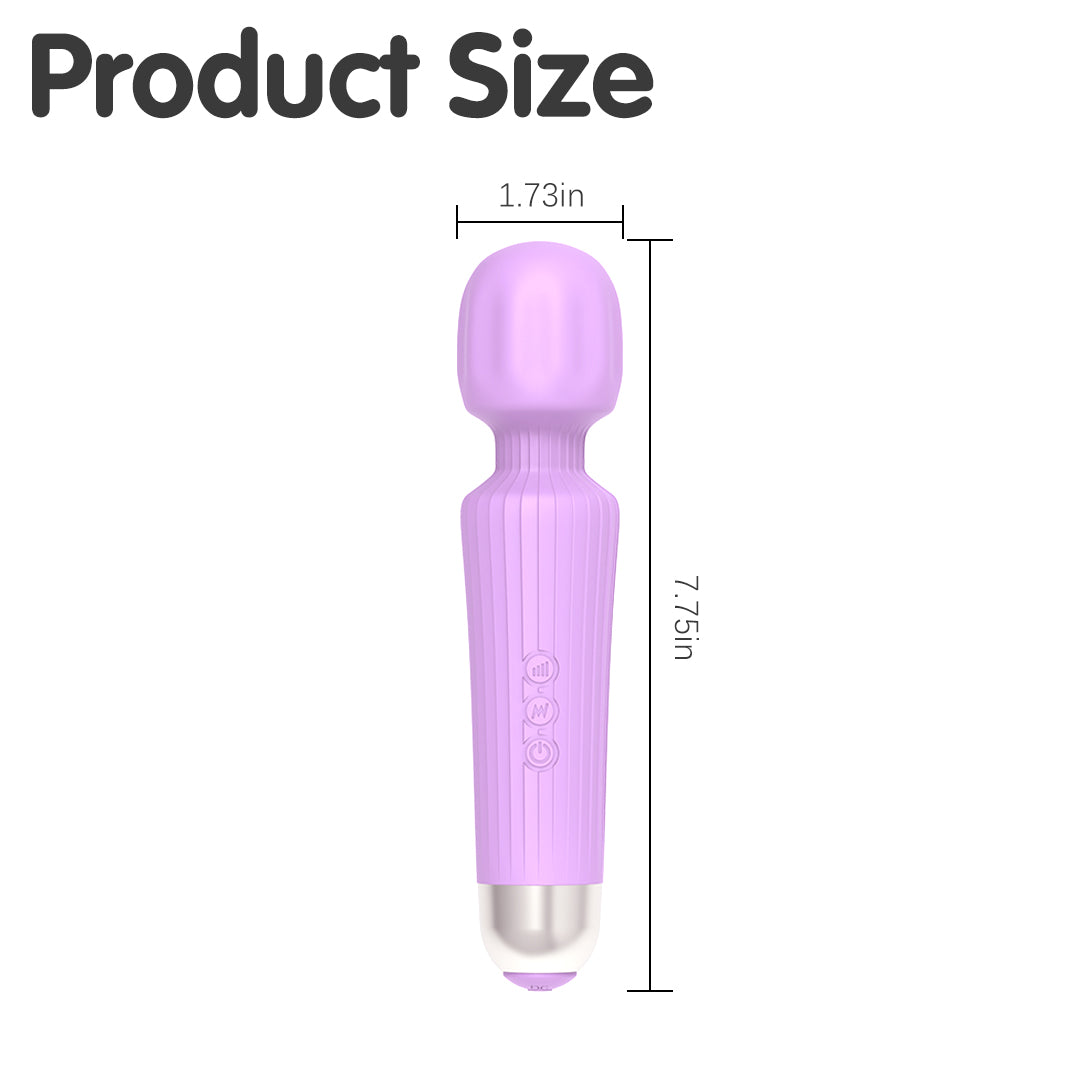 Lila Rechargeable Massage Wand Vibrator