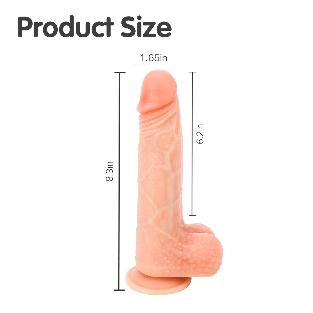 Amour Wave dildo size guide