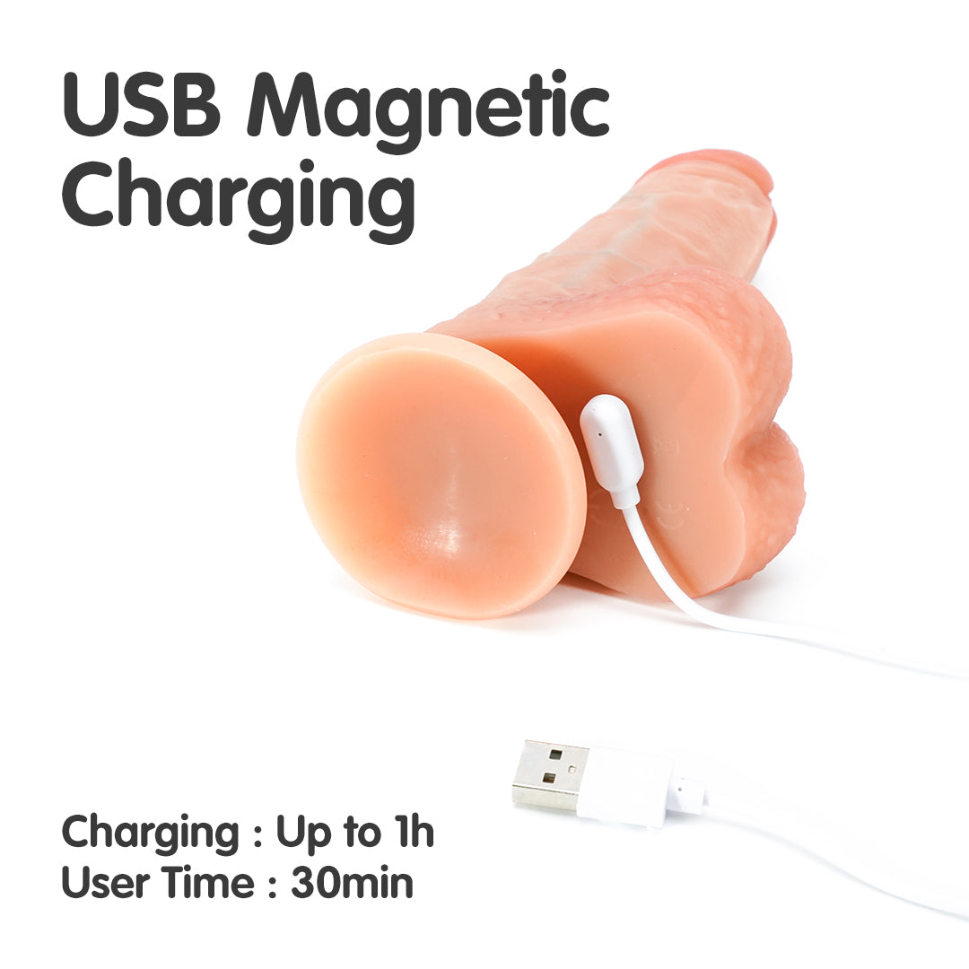 Amour Wave Dildo with USB magnetic charging and long user time