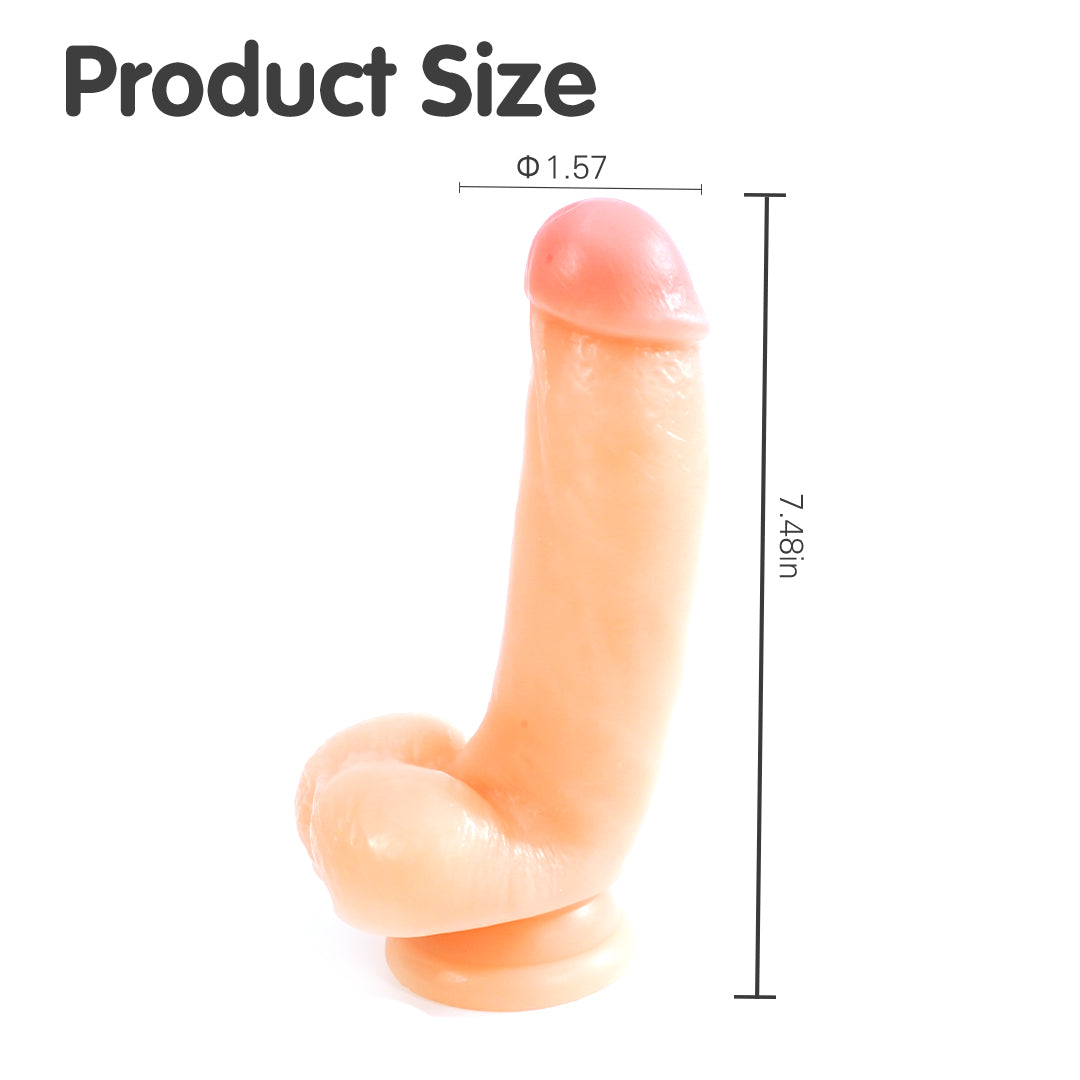 Fluttering Dildo 7 Inch