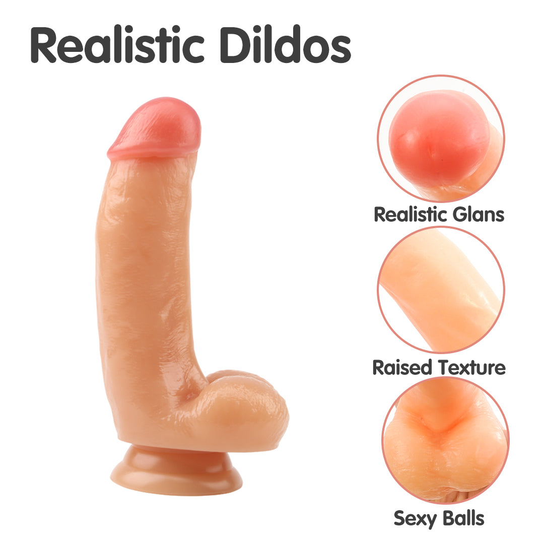 Fluttering Dildo 7 Inch
