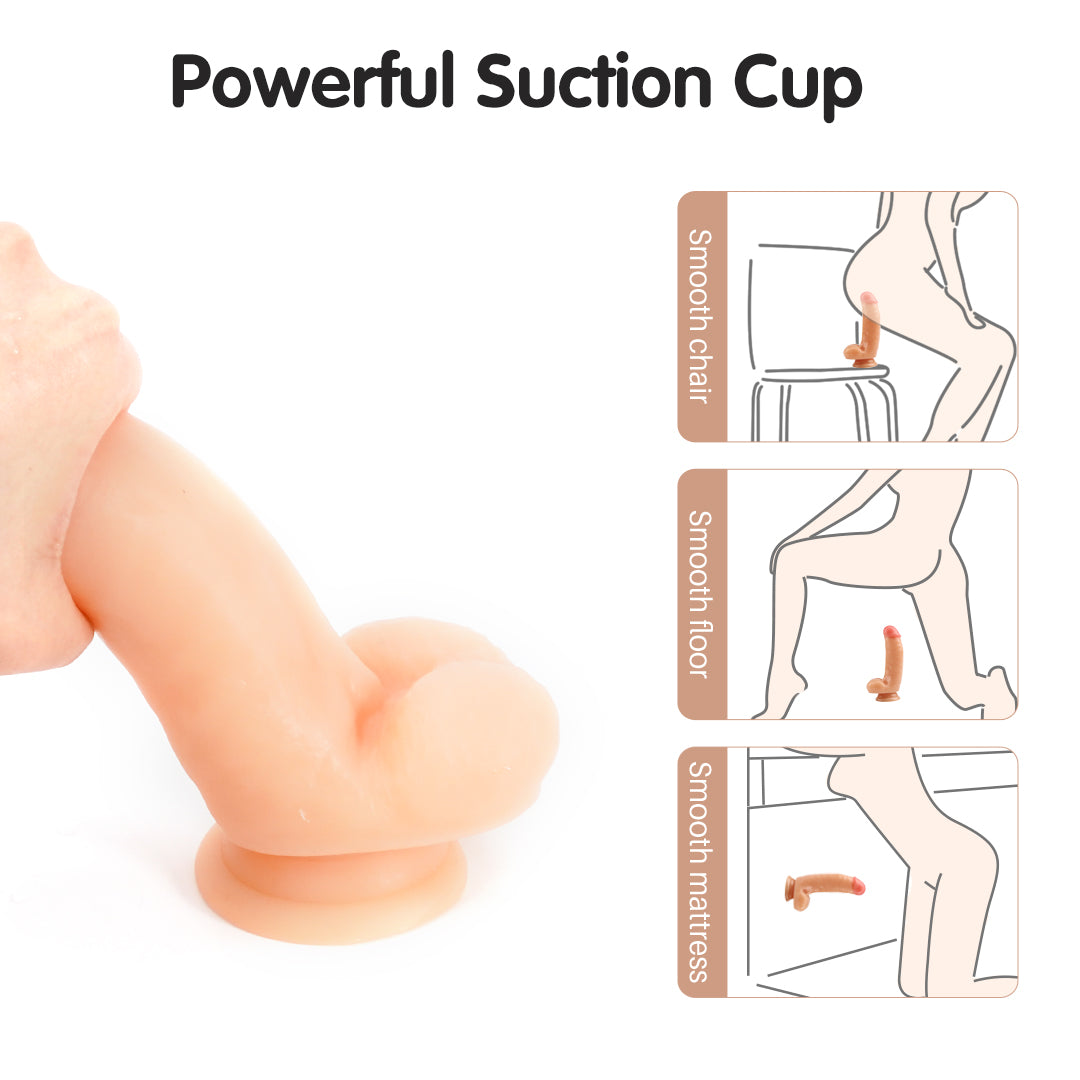 Fluttering Dildo 7 Inch