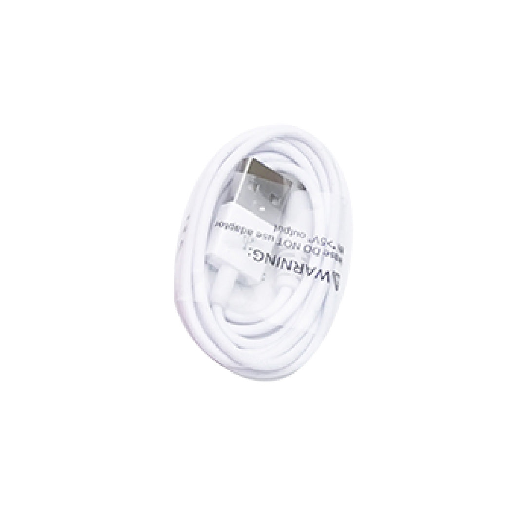 White USB charging cable for adult toy products