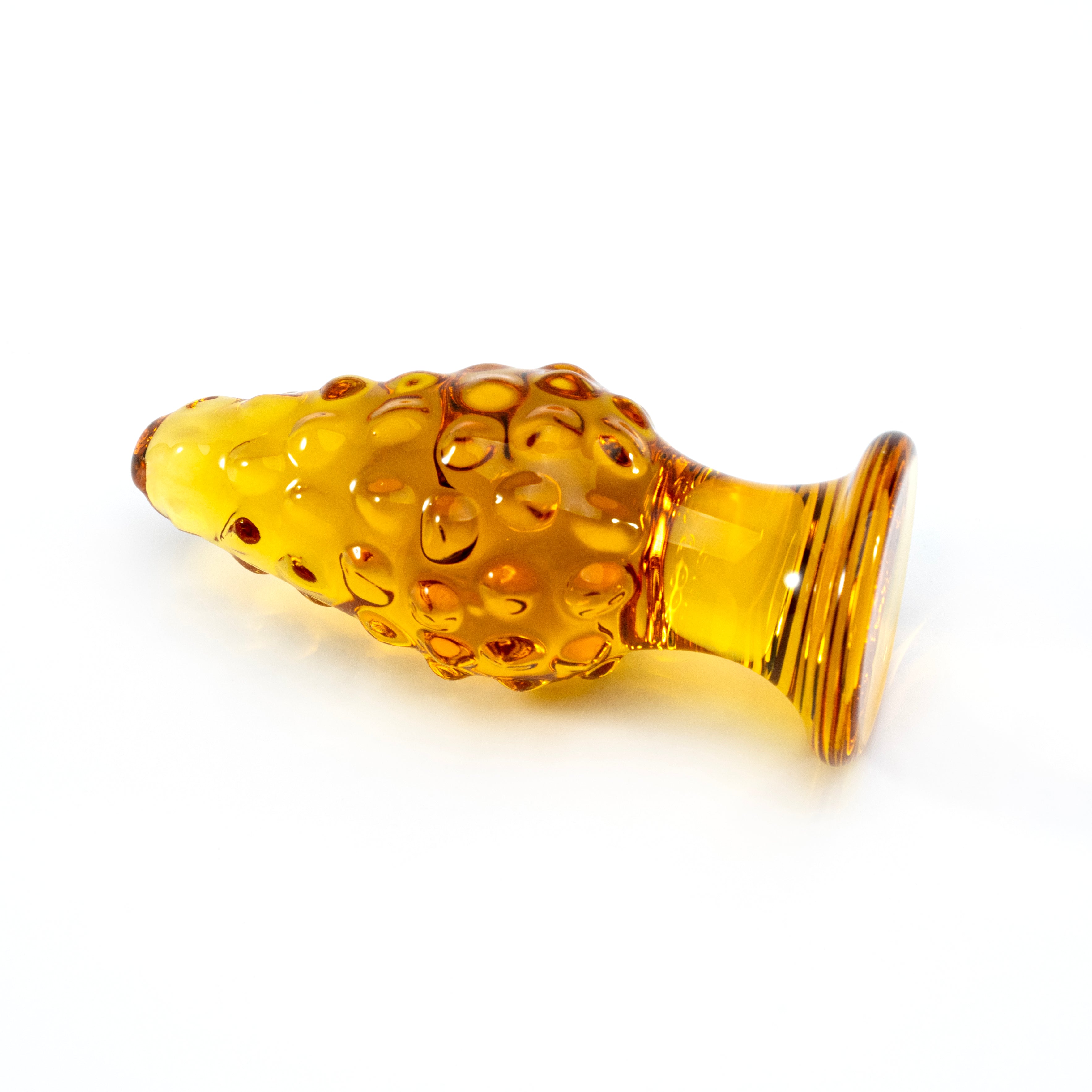 Pinecone Glass Butt Plug 4 Inch