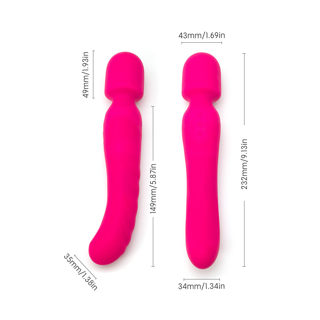 IRIS vibrator dimensions and product details