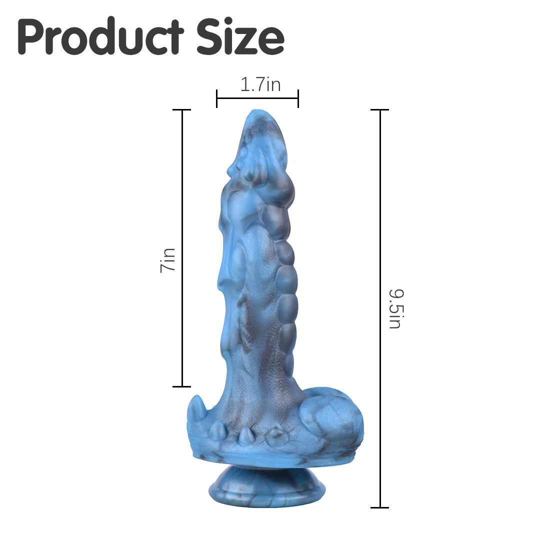 Fantasy Monster 8 Thrusting & 8 Vibrating Dildos 9.5 inch