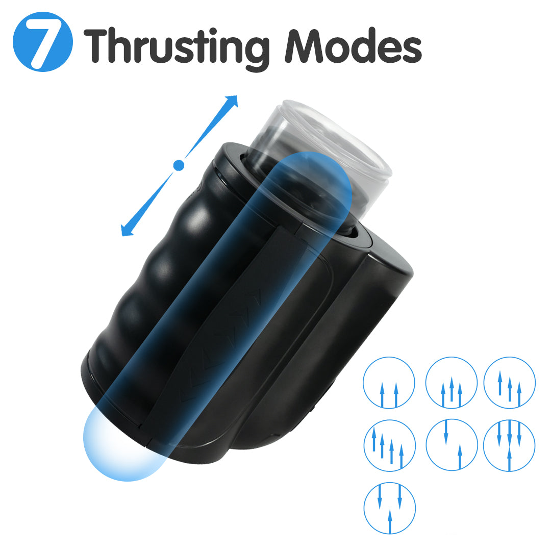 Deep Sub Automatic Rotating Male Masturbator