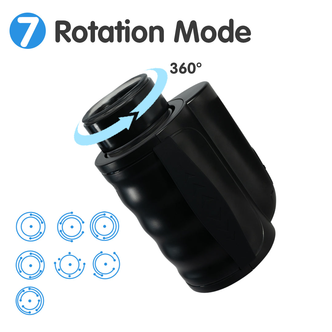 Deep Sub Automatic Rotating Male Masturbator