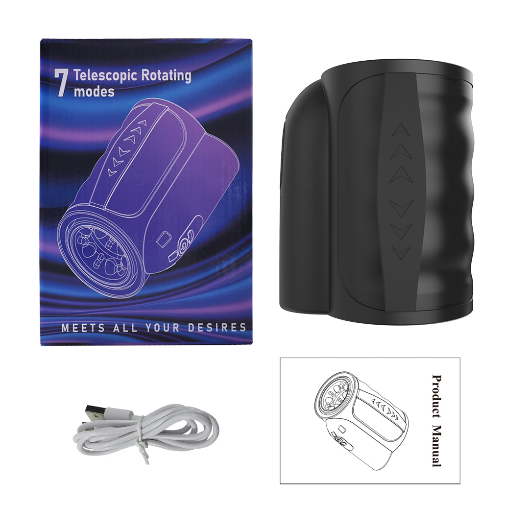 Deep Sub Automatic Rotating Male Masturbator