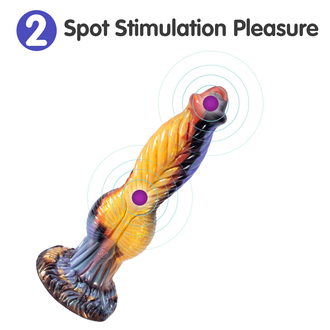 Large Fantasy Dildo | Suction Cup & Remote