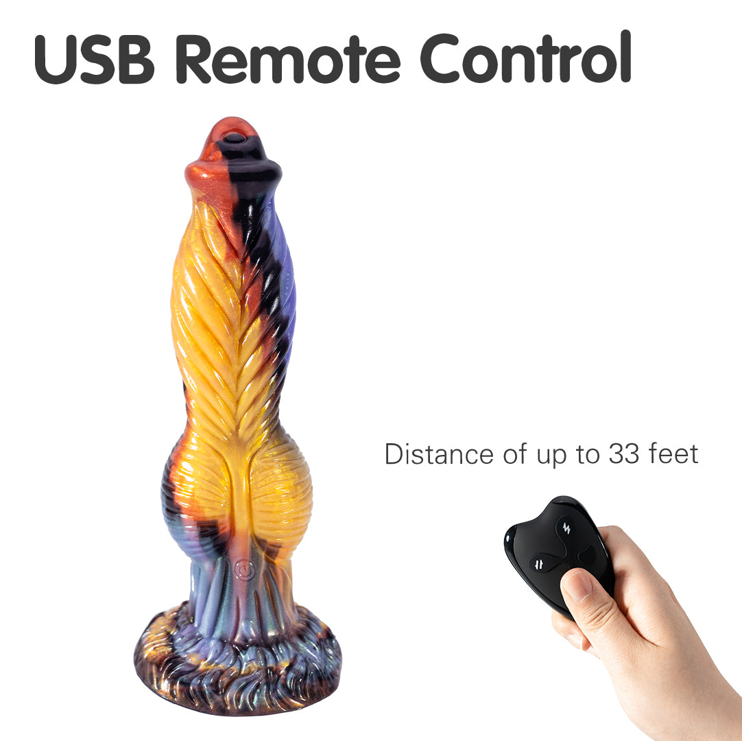 Large Fantasy Dildo | Suction Cup & Remote Large Fantasy Dildo | Suction Cup & Remote