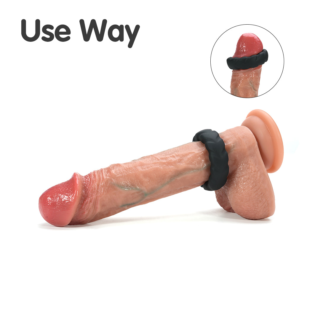 Tyre Liquid Silicone Cock Ring