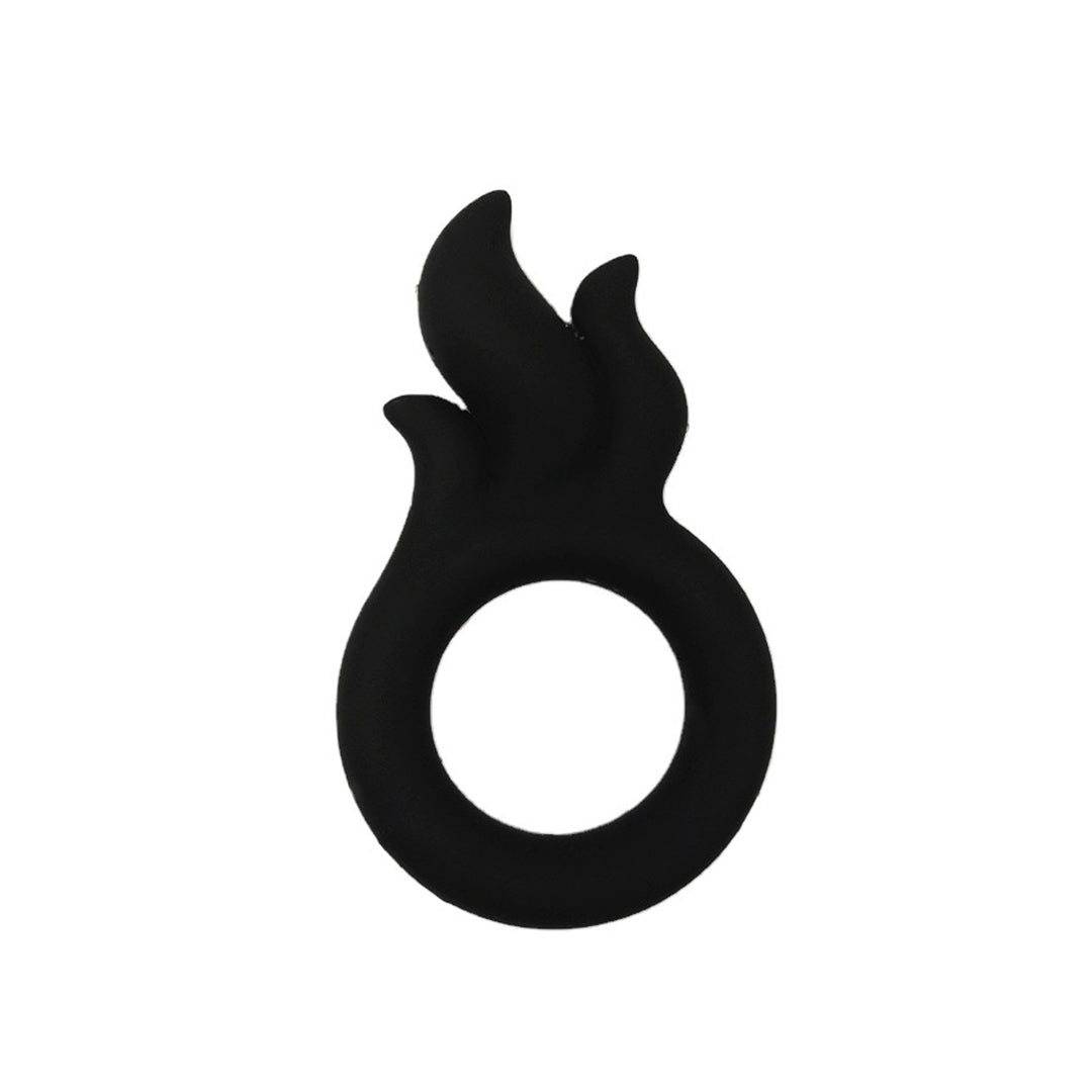 Dark Flame Silicone Cock Ring