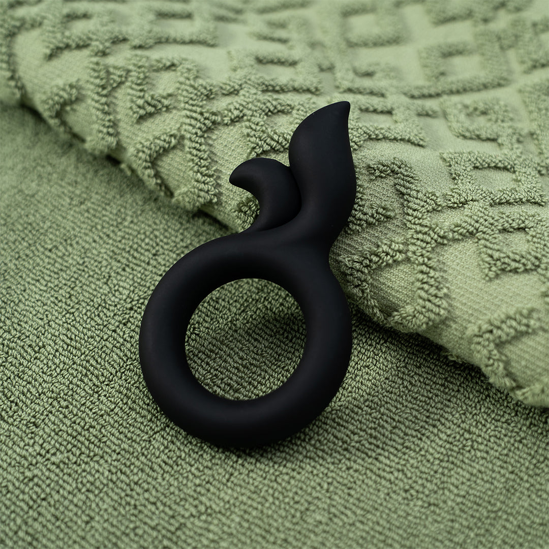 Dark Flame Silicone Cock Ring