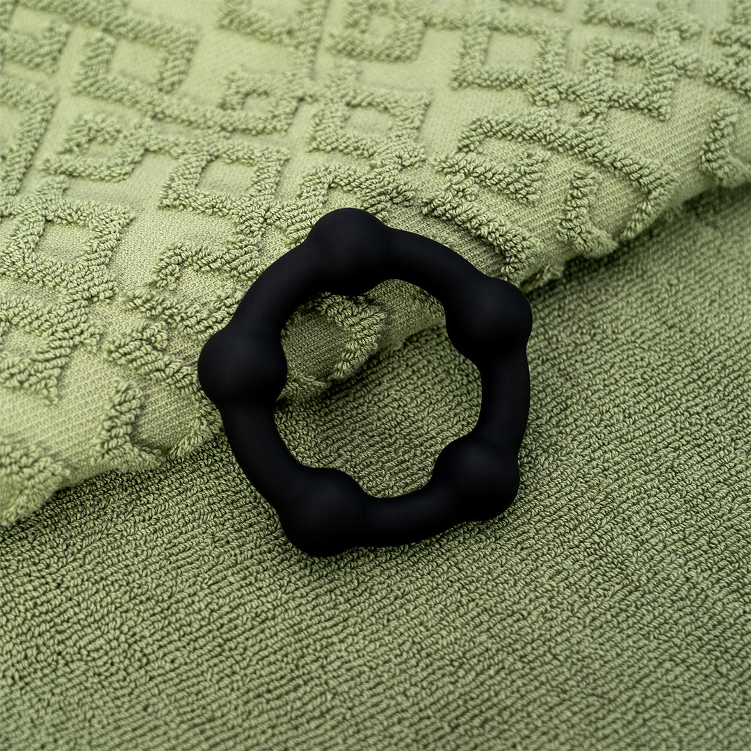 Quin Beads Silicone Ball Cock Ring