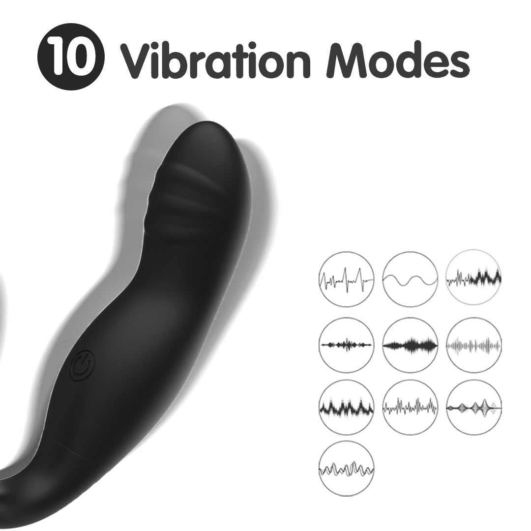 VitaCore Rechargeable Remote Control Vibrating Prostate Massager