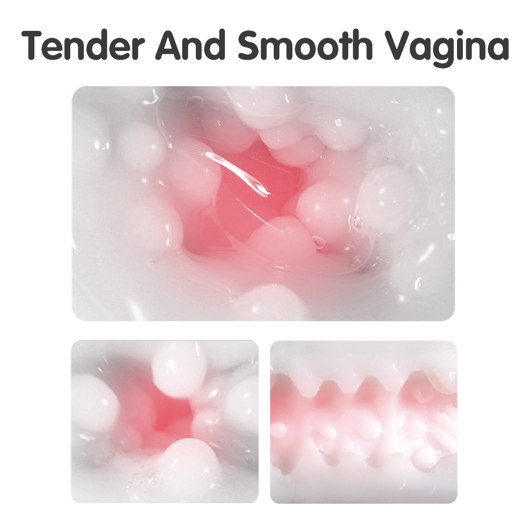 Tender and smooth vagina, detail shot