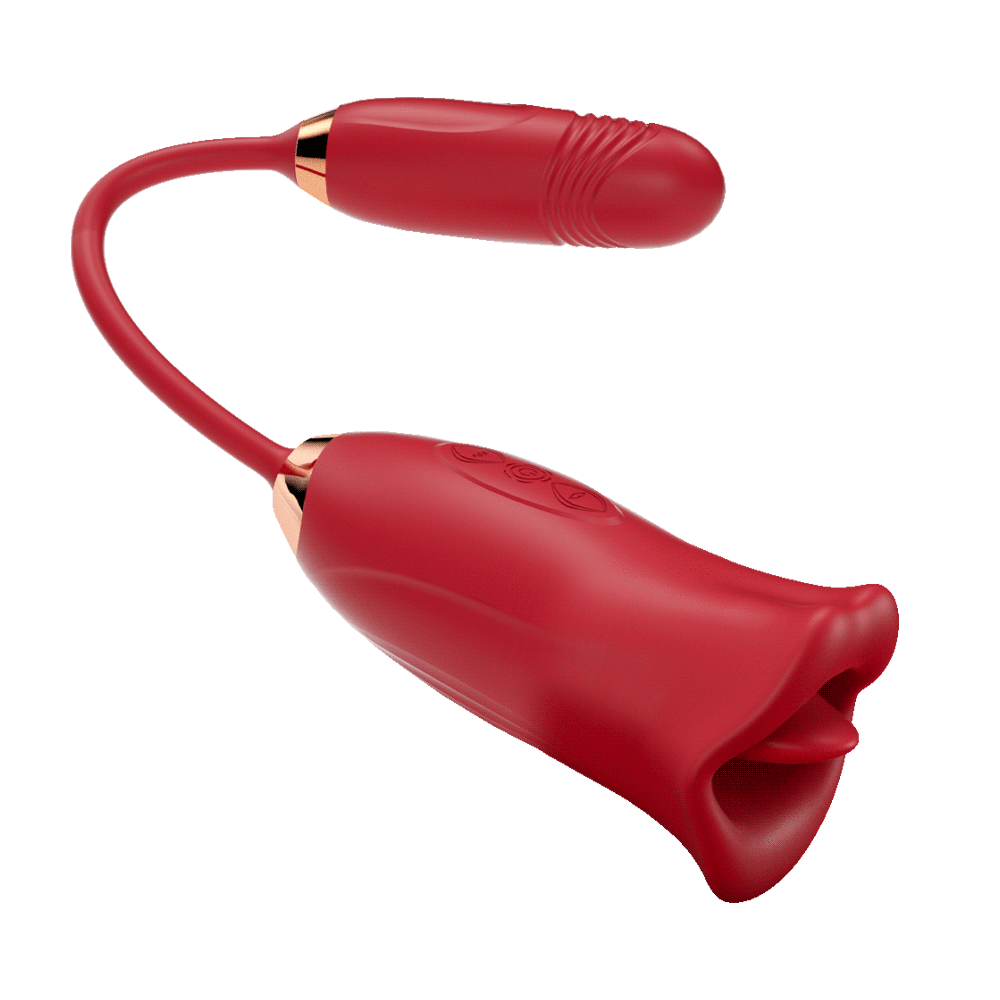 Lip Tease 2-in-1 Tongue Vibrator