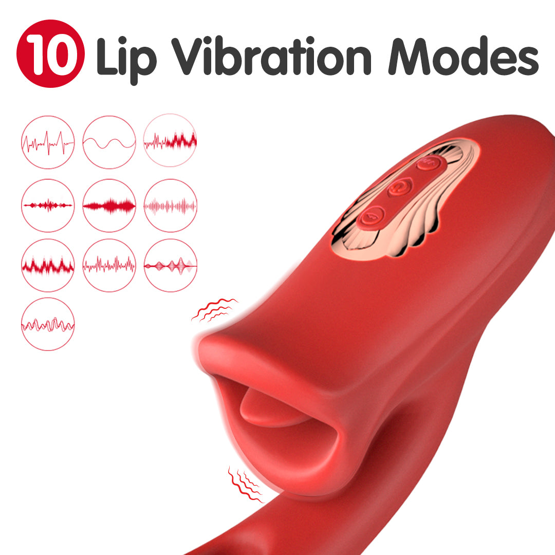 Sex Lip Pro 3-in-1 Tongue Vibrator