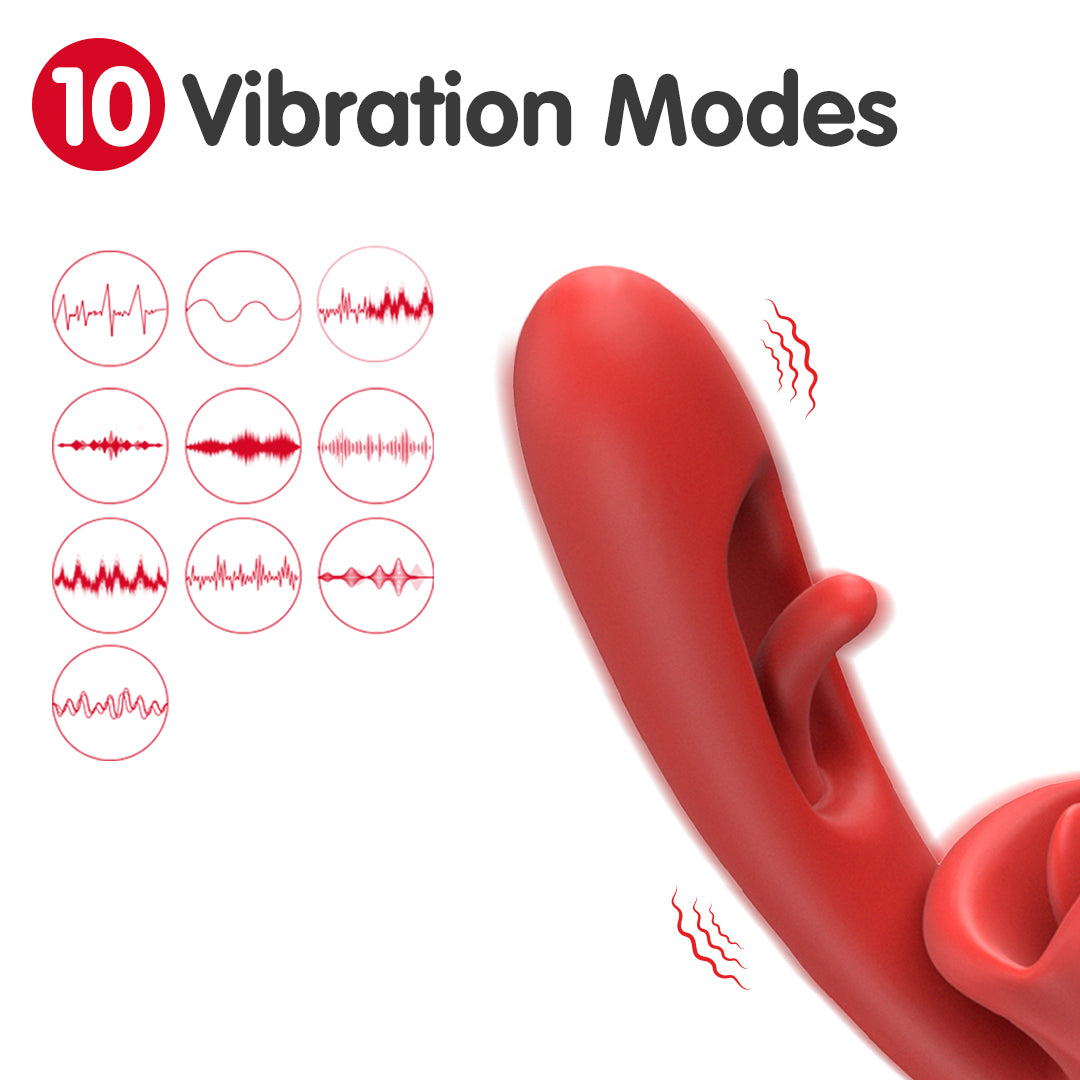 Vibrador de lengua Sex Lip Pro 3 en 1