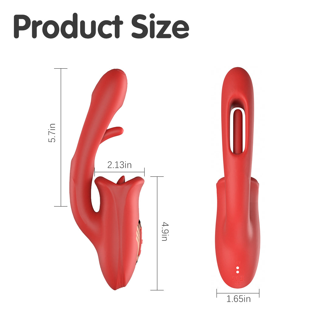 Sex Lip Pro 3-in-1 Tongue Vibrator