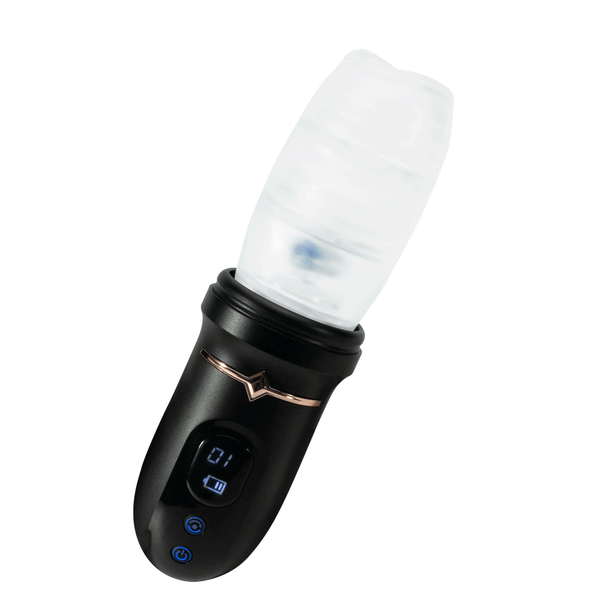 Revolve X Masturbador Vibrador Telescópico
