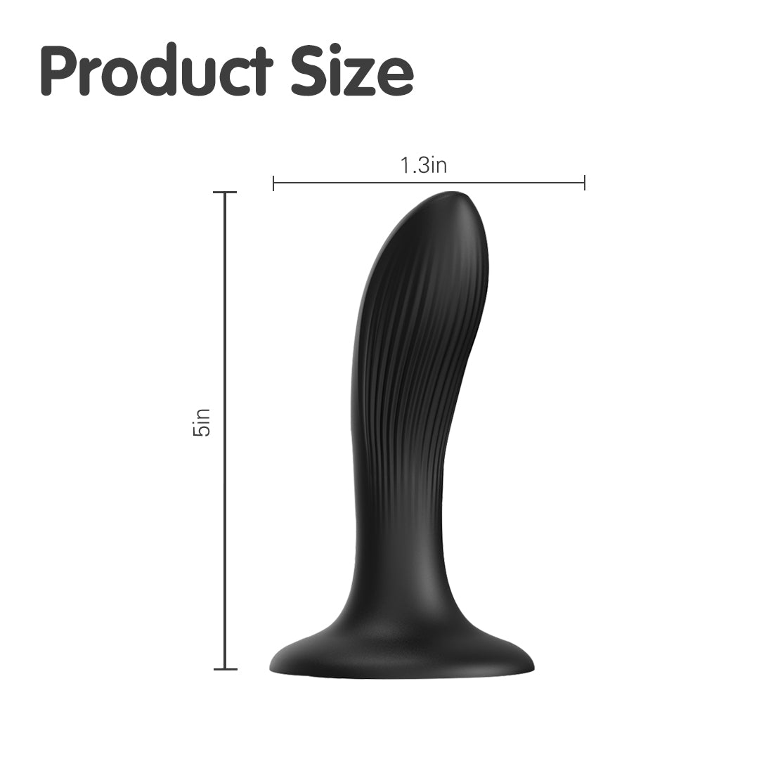 Marlon Suction Cup Dildo product size: 5in x 1.3in