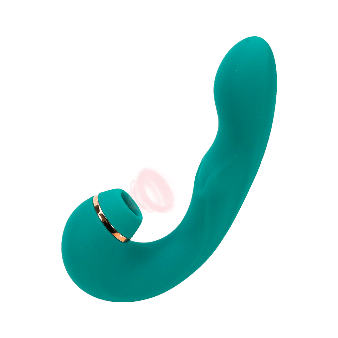 Teal 3-in-1 G-Spot Clitoral Vibrator