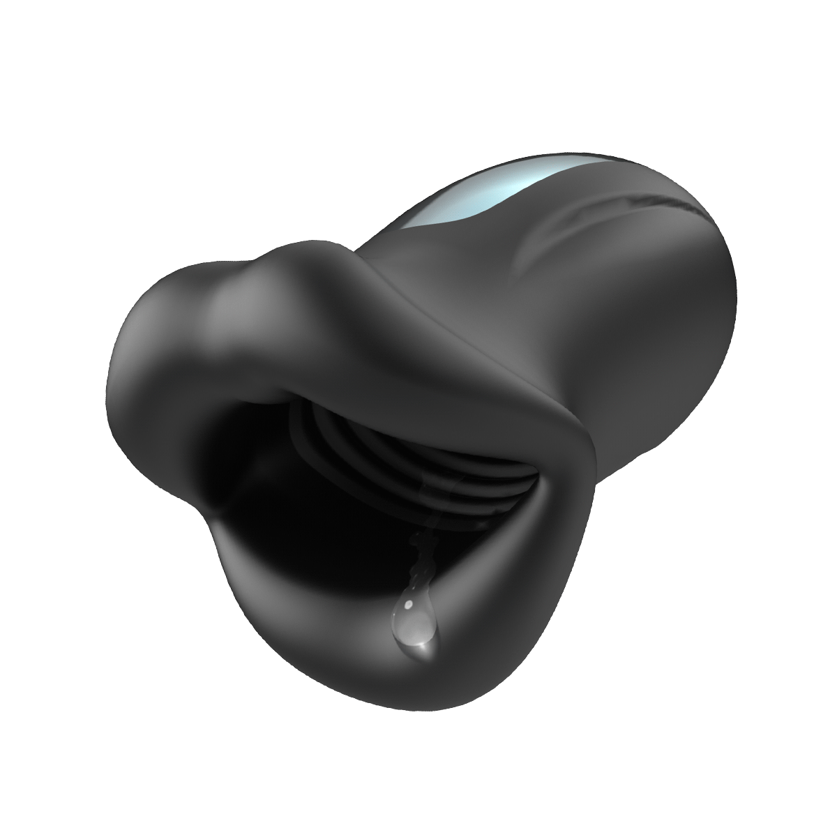 Obsidian Grip Vibrating Male Masturbator