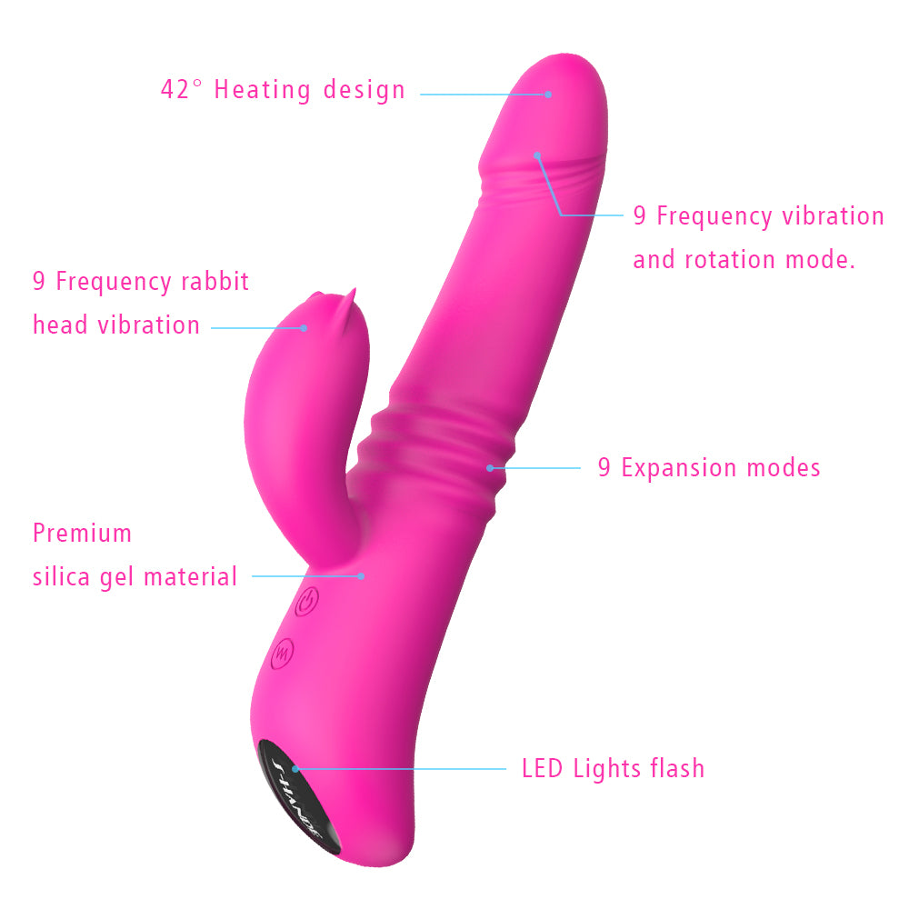 Kaya Thrusting G-spot Rabbit Vibrator