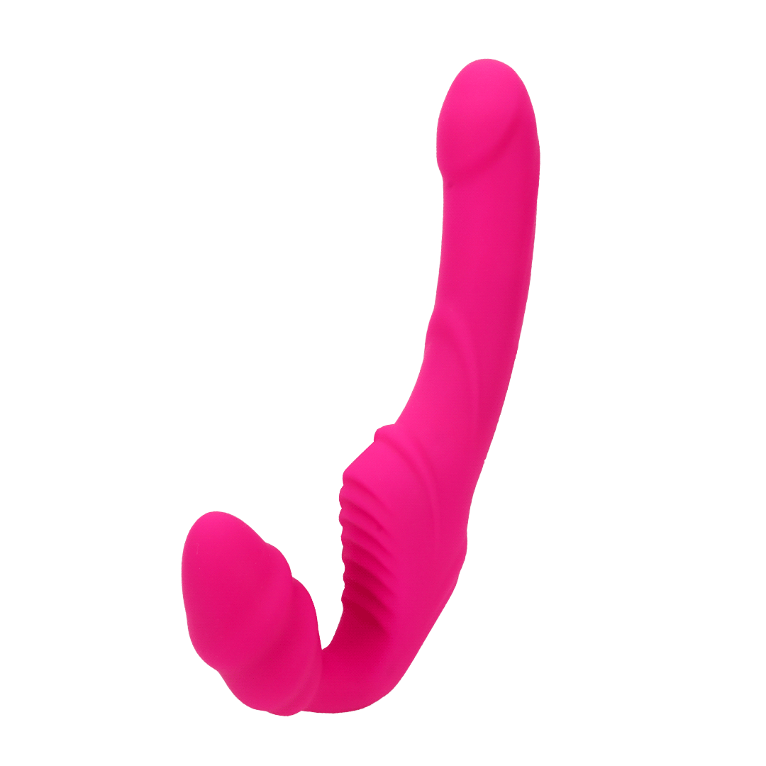 Nana Hook-shaped Thrusting Dildo Strapless Strap-on Couple Play