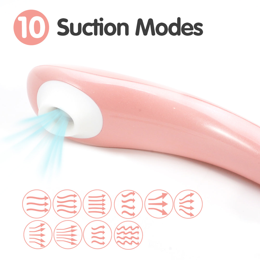 Sweet Scream Clitoral Stimulator with 10 Suction Modes