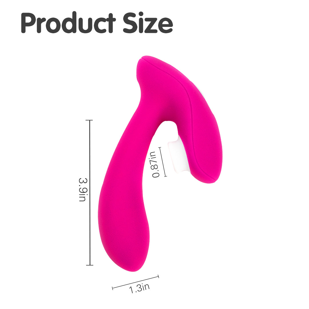 Pinky Tricker G-Spot and Clitoral Stimulator - Product Size