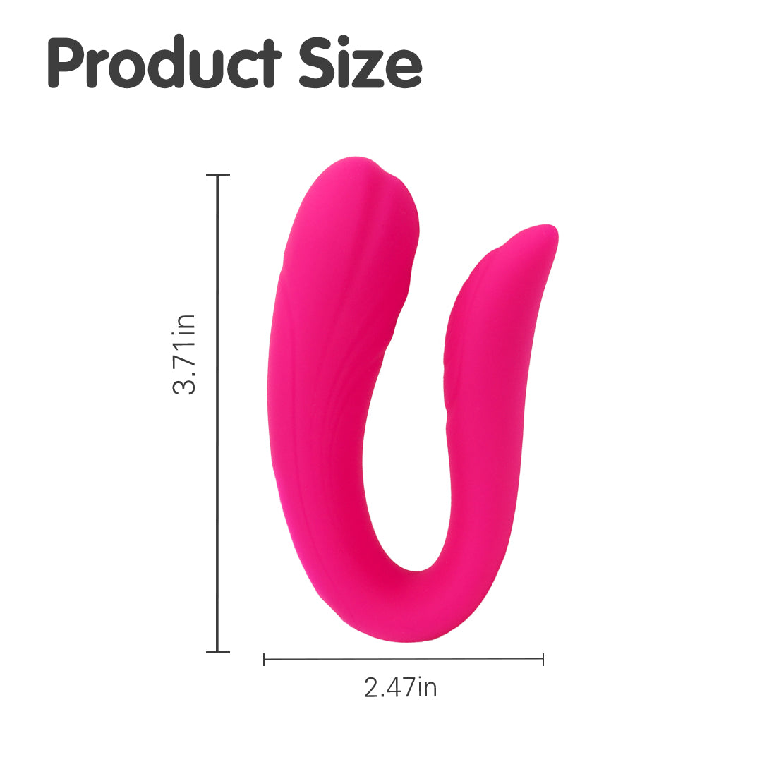 Mermaid Pink Couples Vibrator