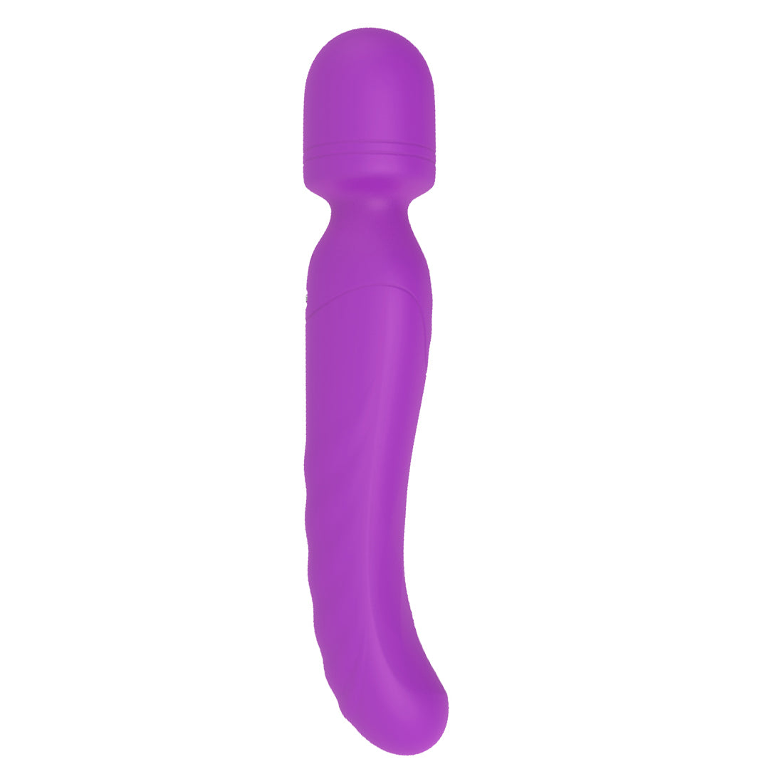 Purple IRIS Wand Massager Vibrator